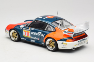 Porsche 911 993 GT2 #10 de Orleans / Saldana BPR Global GT Series 1996 UT Models 1:18 39632 Metal — billede 7 af 8