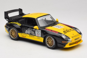 Porsche 911 993 GT2 #55 Sort & Gul Anson 1:18 30325-W Metal — billede 4 af 6