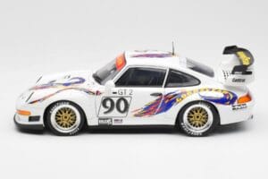 Porsche 911 993 GT2 #90 Vert / Franco / K. Koen Daytona 24 Hours 1998 UT Models 1:18 39813 Metal — billede 4 af 8