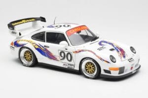 Porsche 911 993 GT2 #90 Vert / Franco / K. Koen Daytona 24 Hours 1998 UT Models 1:18 39813 Metal — billede 6 af 8