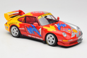 Porsche 911 993 GT2 RS #1 VIP Car Porsche Cup Germany 1995 UT Models 1:18 39514 Metal — billede 6 af 8