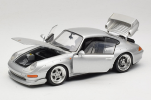 Porsche 911 993 GT2 Street Sølv UT Models 1:18 180065000 Metal — billede 2 af 8