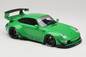 Porsche 911 993 RWB Grøn GT Spirit 1:18 GT074 Resin — billede 4 af 6