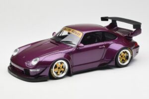 Porsche 911 993 RWB Lilla GT Spirit 1:18 GT727 Resin