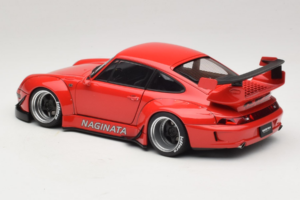 Porsche 911 993 RWB Rød Gun Grey Wheels AUTOart 1:18 78153 Komposit — billede 7 af 8