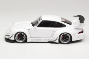 Porsche 911 993 RWB Hvid Gun Grey Wheels AUTOart 1:18 78150 Komposit — billede 4 af 8