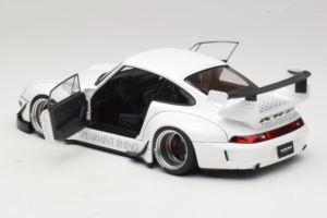 Porsche 911 993 RWB Hvid Gun Grey Wheels AUTOart 1:18 78150 Komposit — billede 5 af 8