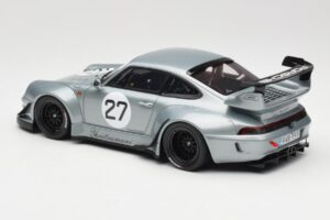 Porsche 911 993 RWB Yuiitsumuni Sølv GT Spirit 1:18 GT522 Resin — billede 5 af 6