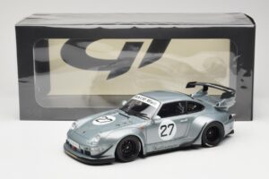 Porsche 911 993 RWB Yuiitsumuni Sølv GT Spirit 1:18 GT522 Resin — billede 6 af 6