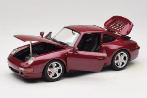 Porsche 911 993 Turbo Rød Anson 1:18 30320-W Metal — billede 2 af 8