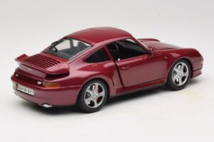 Porsche 911 993 Turbo Rød Anson 1:18 30320-W Metal — billede 3 af 8