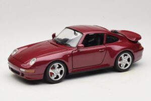 Porsche 911 993 Turbo Rød Anson 1:18 30320-W Metal