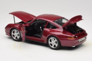 Porsche 911 993 Turbo Rød Anson 1:18 30320-W Metal — billede 5 af 8
