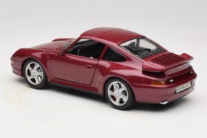 Porsche 911 993 Turbo Rød Anson 1:18 30320-W Metal — billede 7 af 8