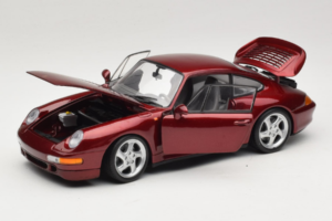 Porsche 911 993 Turbo Red Metallic UT Models 1:18 180066070 Metal — billede 2 af 8