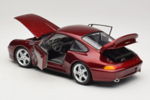 Porsche 911 993 Turbo Red Metallic UT Models 1:18 180066070 Metal — billede 5 af 8