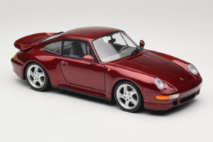 Porsche 911 993 Turbo Red Metallic UT Models 1:18 180066070 Metal — billede 6 af 8