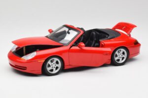 Porsche 911 996 Cabriolet Rød Gate 1:18 1051 Metal — billede 2 af 8
