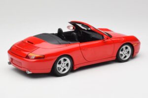 Porsche 911 996 Cabriolet Rød Gate 1:18 1051 Metal — billede 3 af 8