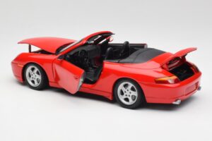Porsche 911 996 Cabriolet Rød Gate 1:18 1051 Metal — billede 5 af 8