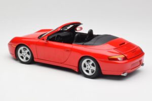 Porsche 911 996 Cabriolet Rød Gate 1:18 1051 Metal — billede 7 af 8