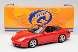 Porsche 911 996 Cabriolet Rød Gate 1:18 1051 Metal — billede 8 af 8