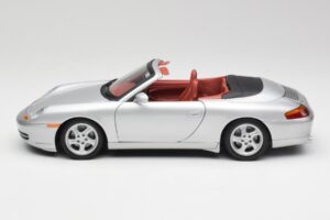 Porsche 911 996 Cabriolet Sølv Gate 1:18 1052 Metal — billede 4 af 8