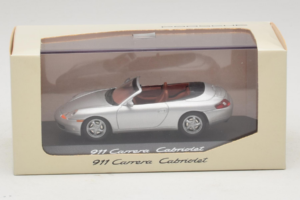 Porsche 911 996 Cabriolet Sølv Minichamps 1:43 WAP02004097 Metal — billede 4 af 4
