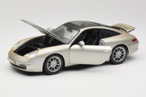 Porsche 911 996 Carrera 4S Sølv Maisto 1:18 WAP02102212 Metal — billede 2 af 8