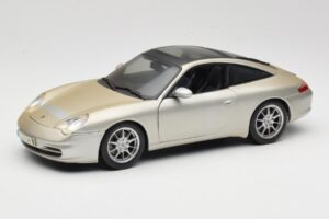 Porsche 911 996 Carrera 4S Sølv Maisto 1:18 WAP02102212 Metal