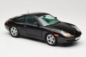 Porsche 911 996 Carrera Sort Sun Star 1:18 1202 Metal — billede 6 af 8
