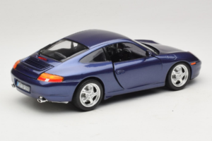 Porsche 911 996 Carrera Blå Bburago 1:18 WAP02100897 Metal — billede 3 af 8