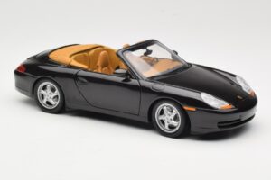 Porsche 911 996 Carrera Cabriolet Sort UT Models 1:18 WAP02100997 Metal — billede 6 af 8