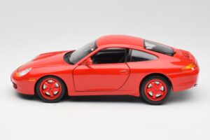 Porsche 911 996 Carrera Rød Begrænset Udgave Bburago 1:18 3385-M1 Metal — billede 4 af 8
