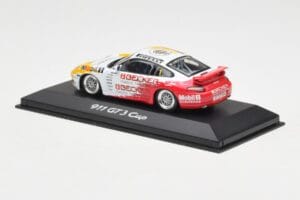 Porsche 911 996 GT3 Cup #1 M. Becker Carrera Cup 2003 Minichamps 1:43 WAP02007210 Metal — billede 3 af 4