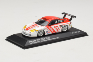 Porsche 911 996 GT3 Cup #37 Matos / Fitzgerald Rolex 24 at Daytona 2005 Minichamps 1:43 400056237 Metal — billede 2 af 4