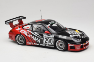 Porsche 911 996 GT3 RS #290 N. Bartels / H. Jacksties / F. Lorenzo Yokohama 24 Hours of Nurburgring 2003 AUTOart 1:18 80372 M — billede 6 af 8
