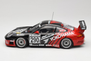 Porsche 911 996 GT3 RS #290 N. Bartels / H. Jacksties / F. Lorenzo Yokohama 24 Hours of Nurburgring 2003 AUTOart 1:18 80372 M — billede 4 af 8