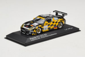 Porsche 911 996 GT3 RS #83 Rosa / Babini 24 Hours of Le Mans 2001 Minichamps 1:43 400016983 Metal — billede 2 af 4