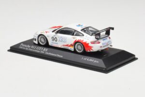 Porsche 911 996 GT3 RS #90 T2M J. Ickx / P. Rabineau 1000km Spa 2004 Minichamps 1:43 400046980 Metal — billede 3 af 4