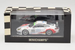 Porsche 911 996 GT3 RS #90 T2M J. Ickx / P. Rabineau 1000km Spa 2004 Minichamps 1:43 400046980 Metal — billede 4 af 4