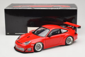 Porsche 911 996 GT3 RSR FIA GT 2004 Rød Minichamps 1:18 100046400 Metal — billede 8 af 8