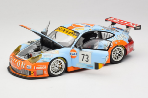 Porsche 911 996 GT3 RSR #73 Y. Lambert / C. Lefort / R. Iannetta 24 Hours of Le Mans 2006 Minichamps 1:18 100066473 Metal — billede 2 af 8
