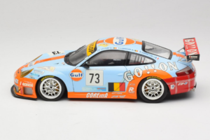 Porsche 911 996 GT3 RSR #73 Y. Lambert / C. Lefort / R. Iannetta 24 Hours of Le Mans 2006 Minichamps 1:18 100066473 Metal — billede 4 af 8