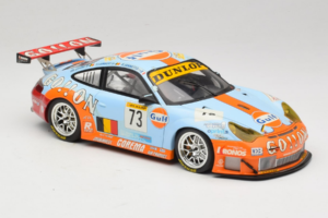 Porsche 911 996 GT3 RSR #73 Y. Lambert / C. Lefort / R. Iannetta 24 Hours of Le Mans 2006 Minichamps 1:18 100066473 Metal — billede 6 af 8