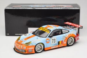 Porsche 911 996 GT3 RSR #73 Y. Lambert / C. Lefort / R. Iannetta 24 Hours of Le Mans 2006 Minichamps 1:18 100066473 Metal — billede 8 af 8