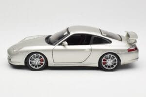 Porsche 911 996 GT3 Sølv Hot Wheels 1:18 C2590 Metal — billede 4 af 8