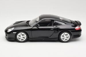 Porsche 911 996 Turbo Sort Bburago 1:18 18-12030 Metal — billede 4 af 8