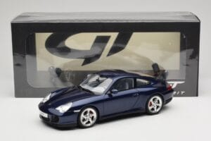 Porsche 911 996.2 Carrera 4S Mørkeblå GT Spirit 1:18 GT938 Resin — billede 6 af 6