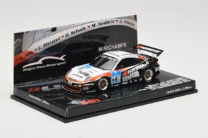 Porsche 911 997 Alzen Turbo #4 U. Alzen / Gedlich / Schalk / Menzel / Abt 24 Hours Nurburgring 2008 Minichamps 1:43 437086804 — billede 2 af 4
